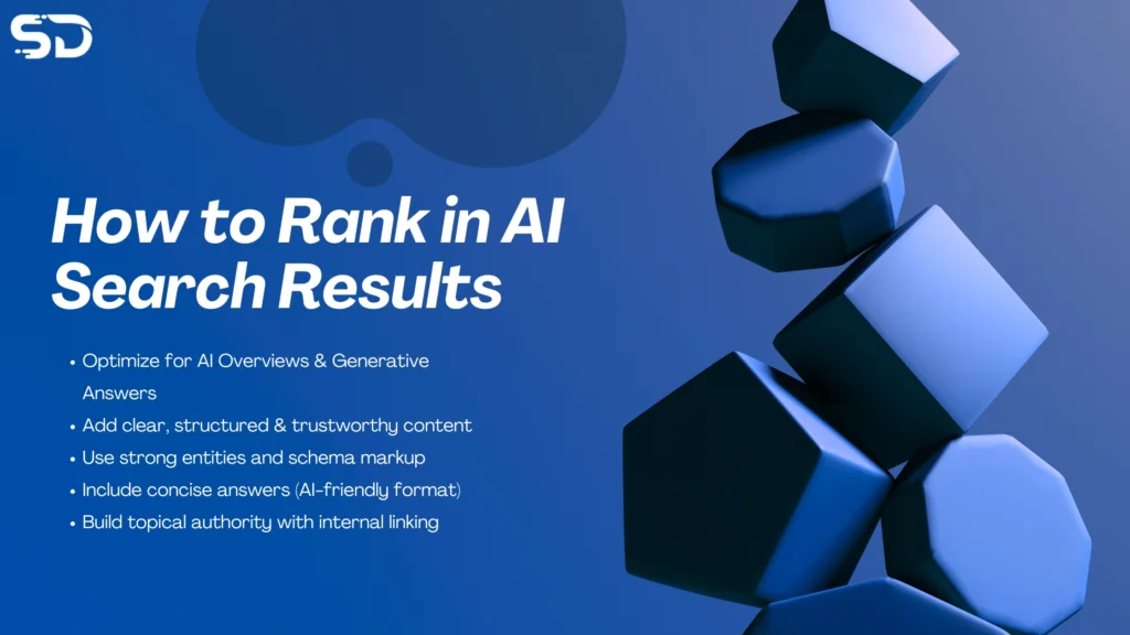 How to Rank in AI Search Results